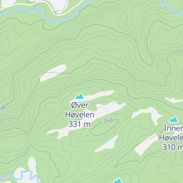 Map of Ner Høvelen