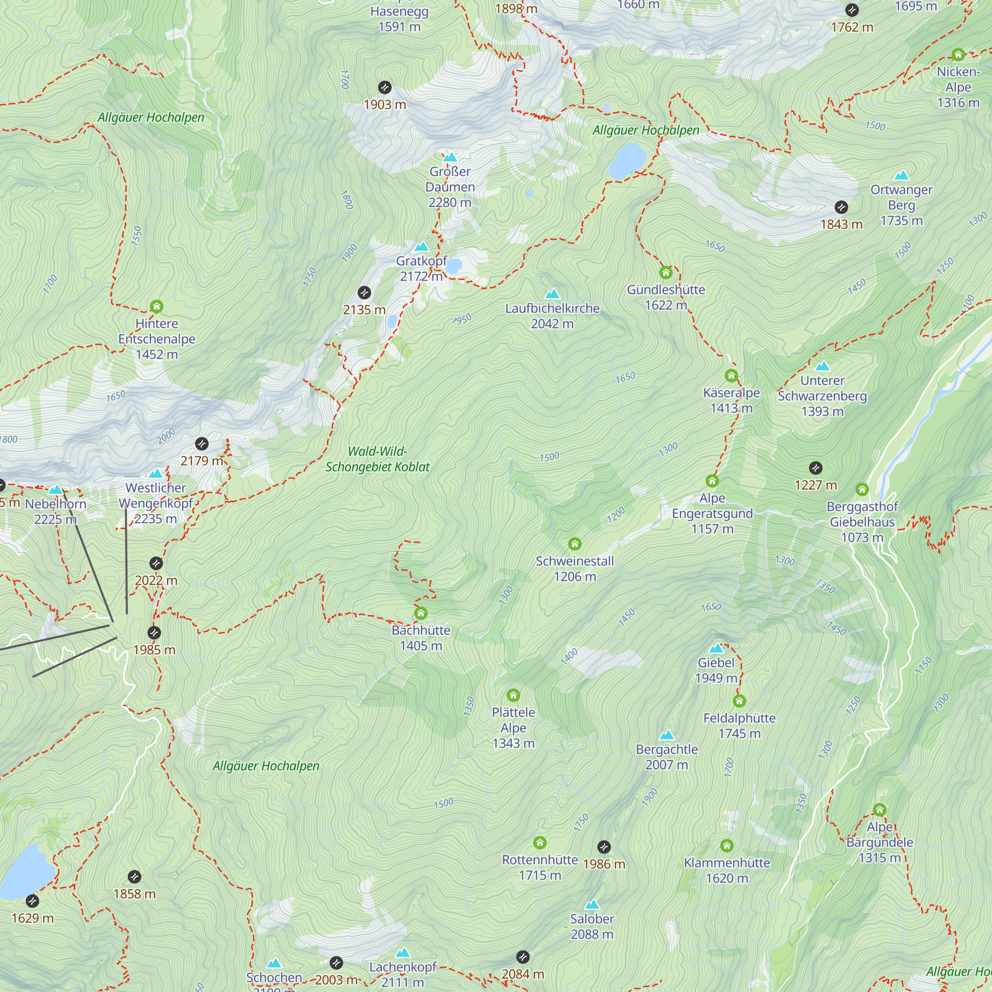 Älpelehütte (Laufbichlalpe) map