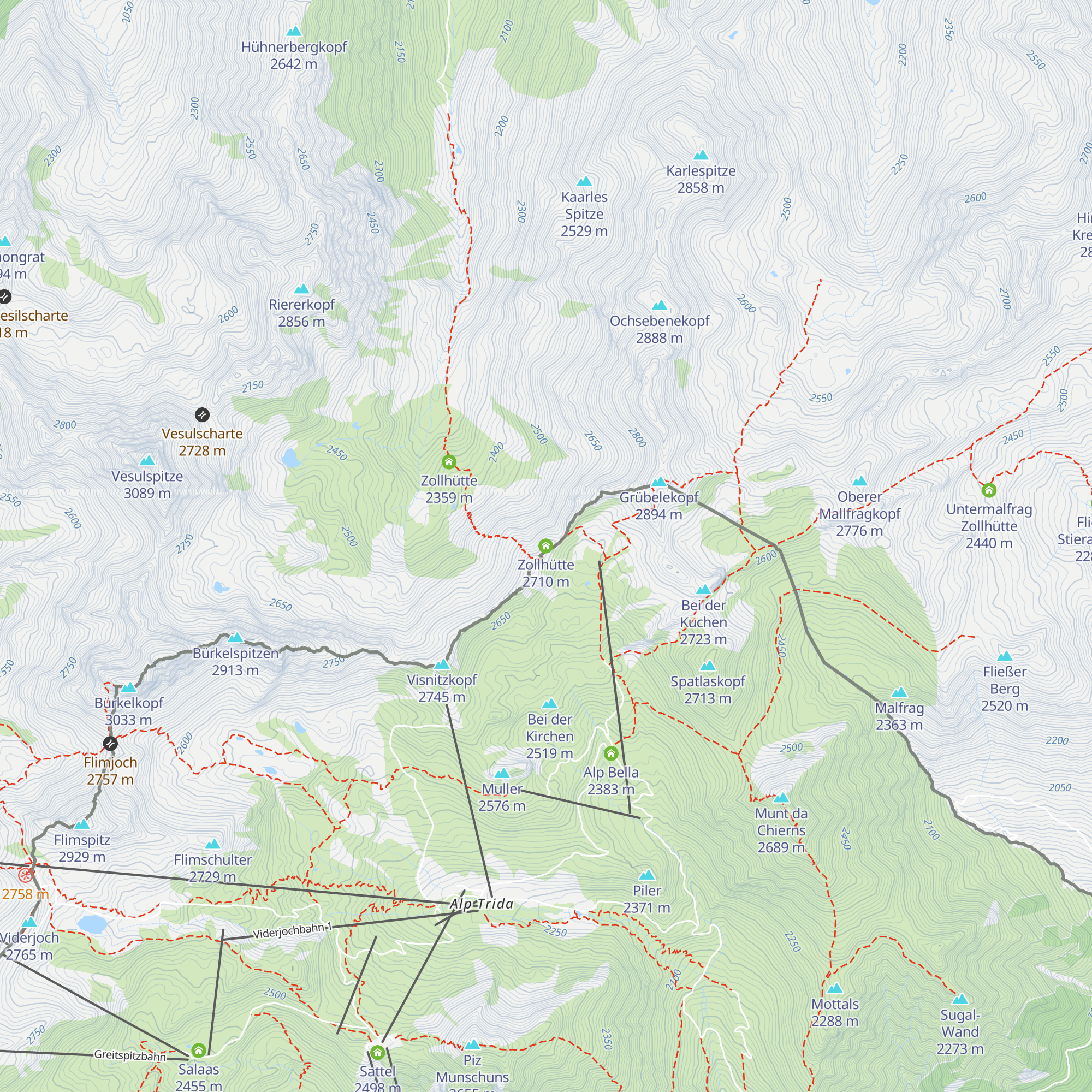 Zollhütte map