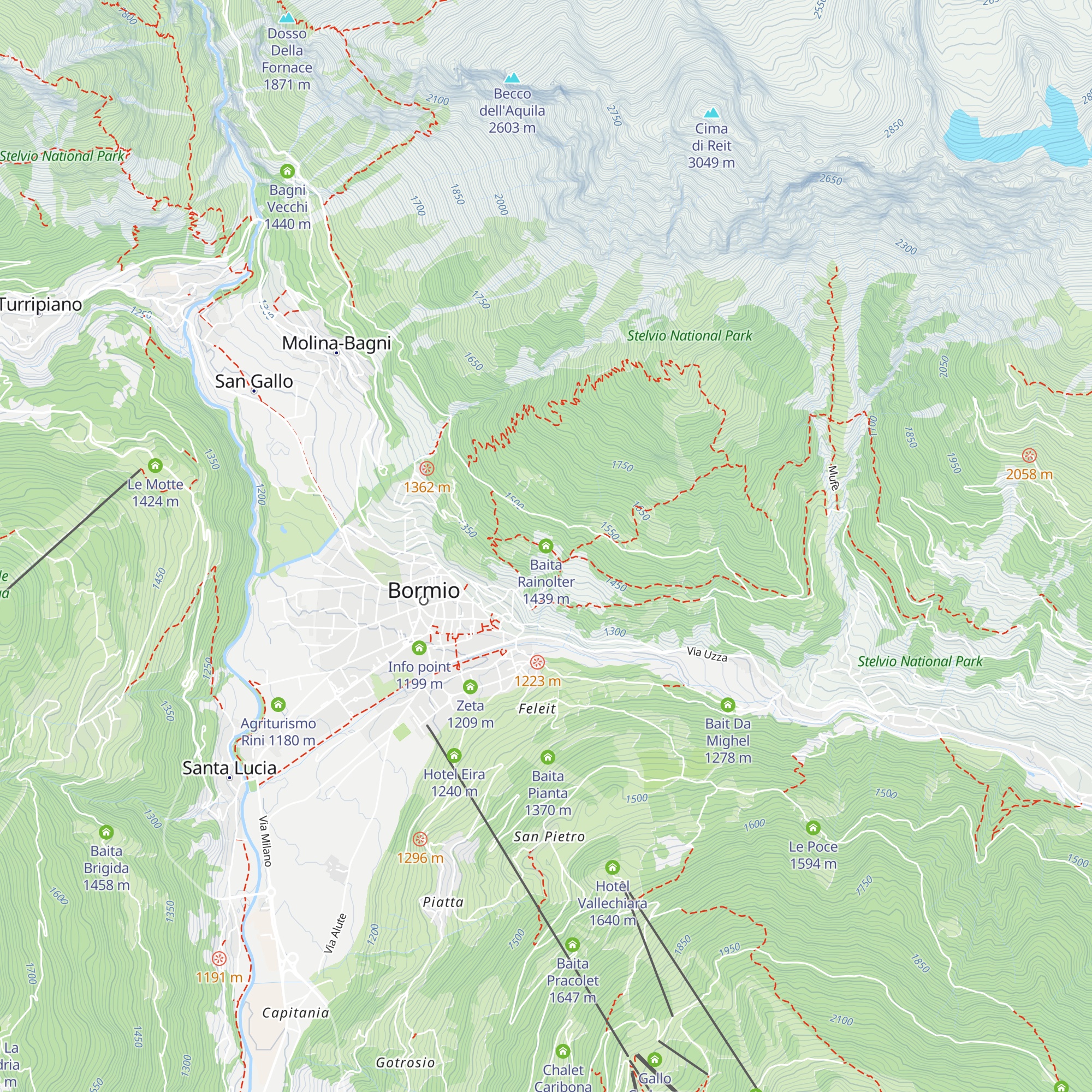 Baita Rainolter map