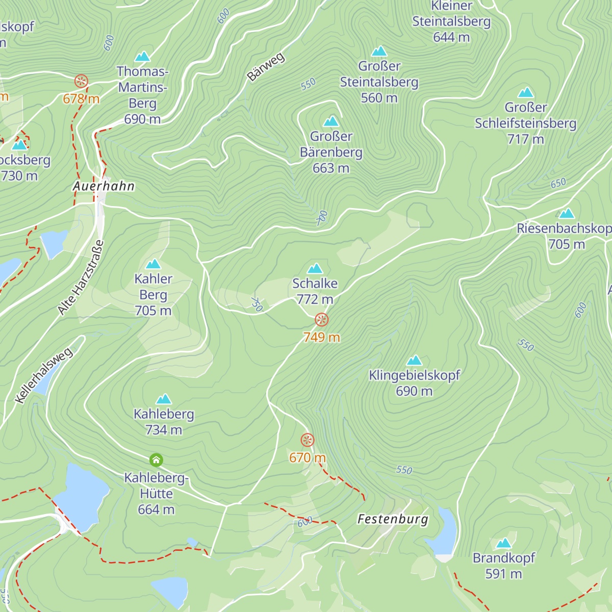 Pötzschner-Hütte map