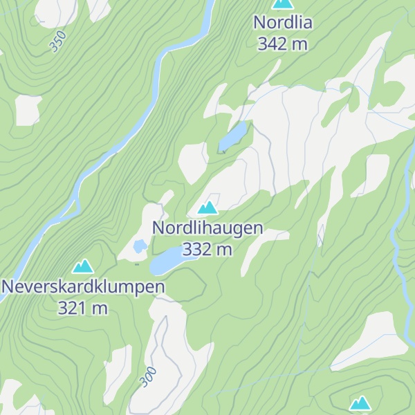 Map of Nordlihaugen