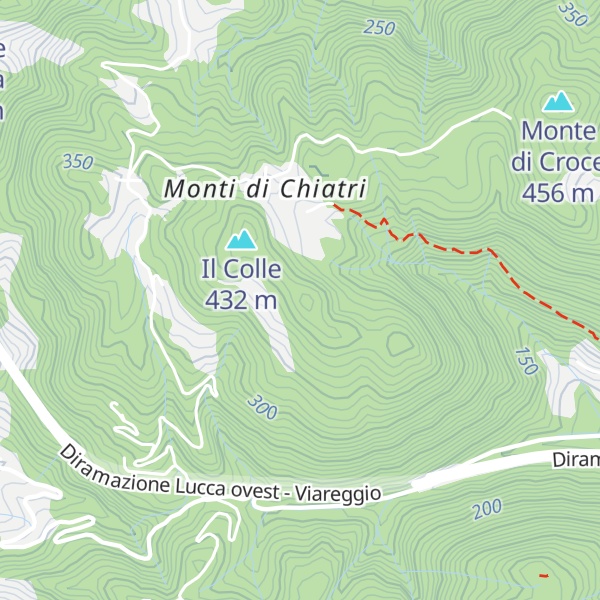 Map of Monte Comunale