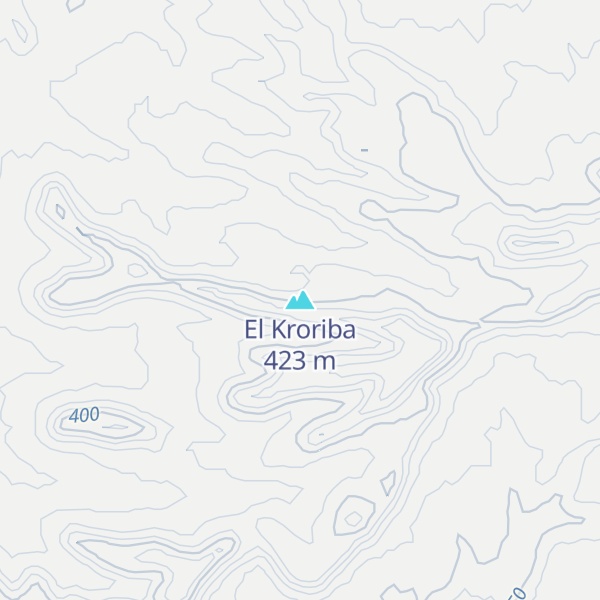 Map of El Kroriba