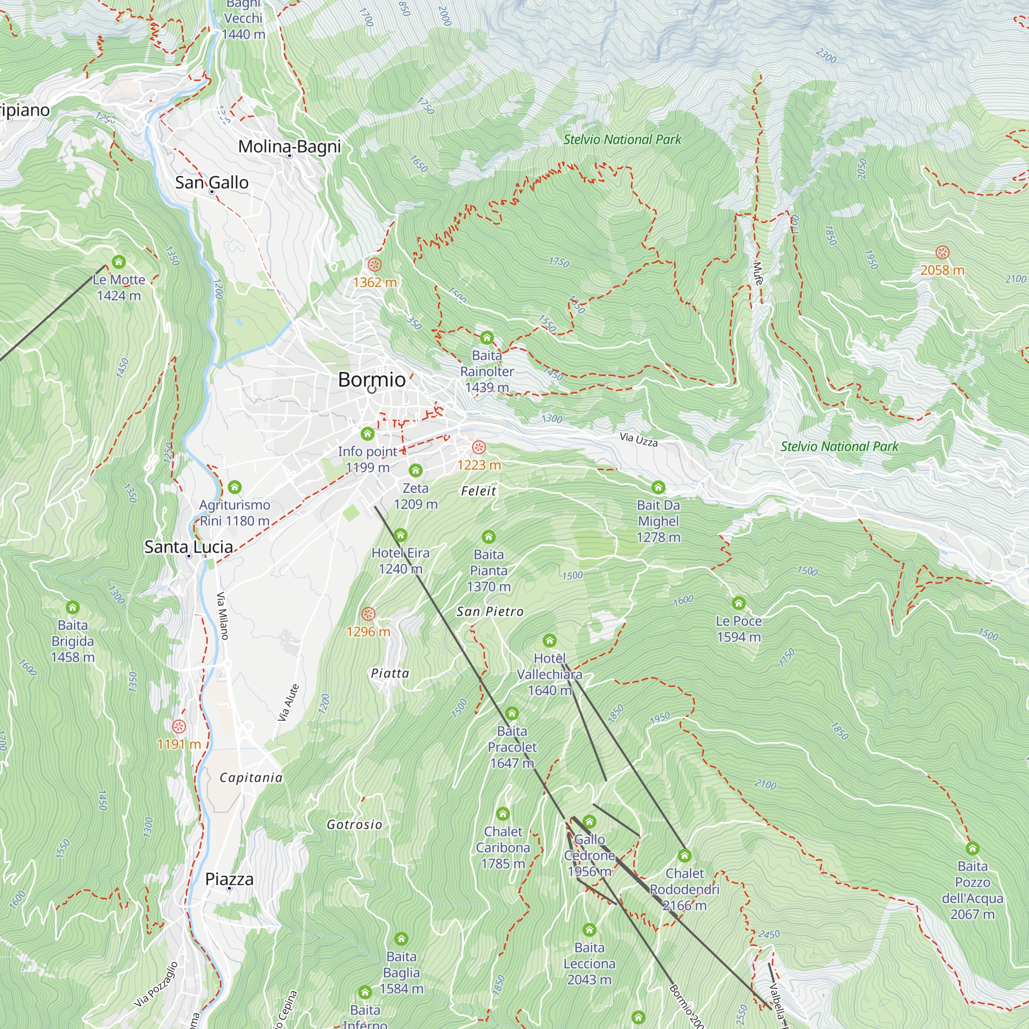 Bosco Basso map