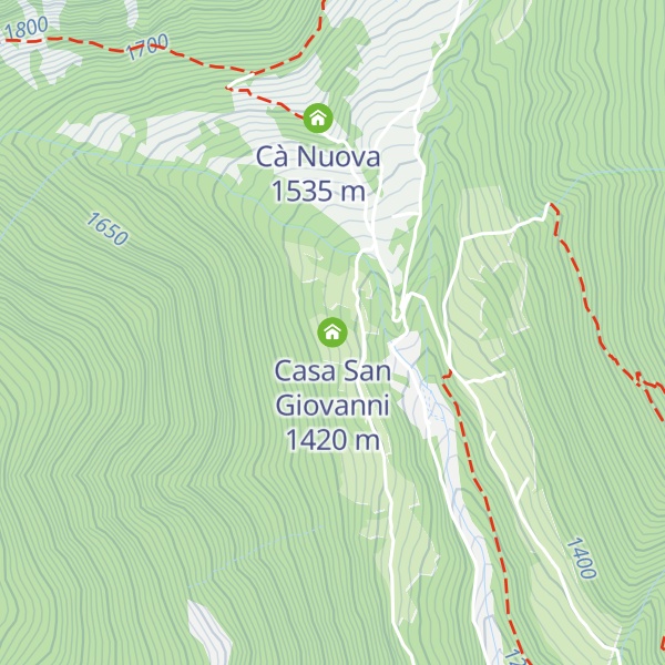 Map of Casa San Giovanni