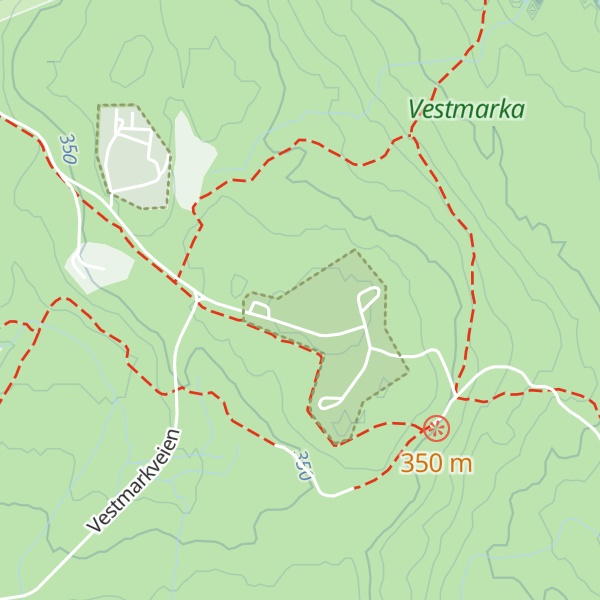 Map of Østre Rustan