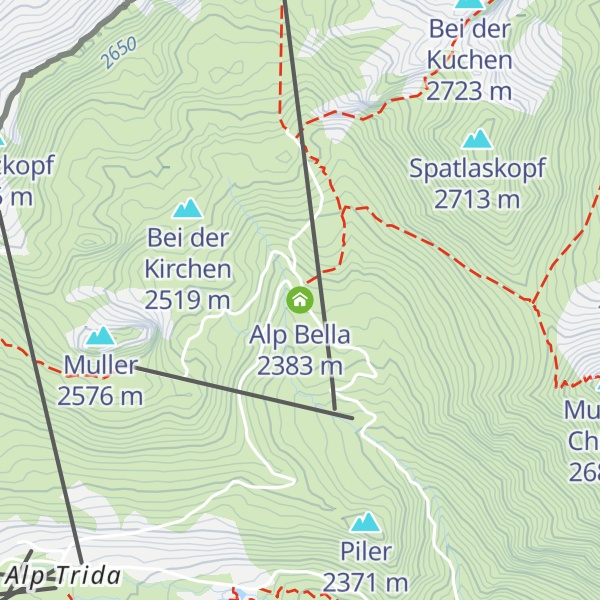 Map of Alp Bella