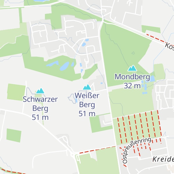 Map of Weißer Berg
