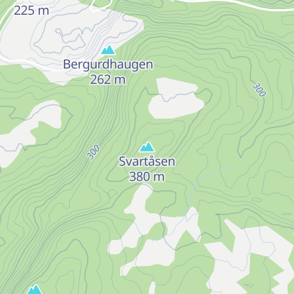 Map of Svartåsen