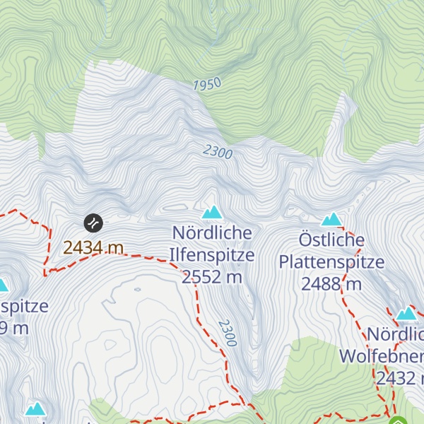 Map of Nördliche Ilfenspitze