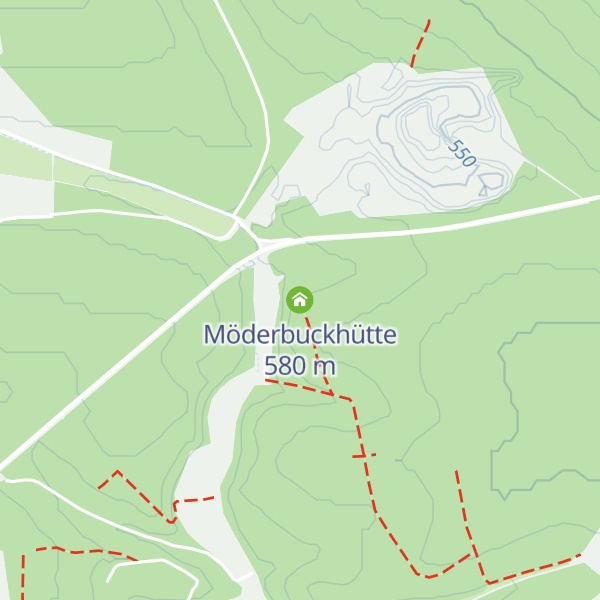 Map of Möderbuckhütte