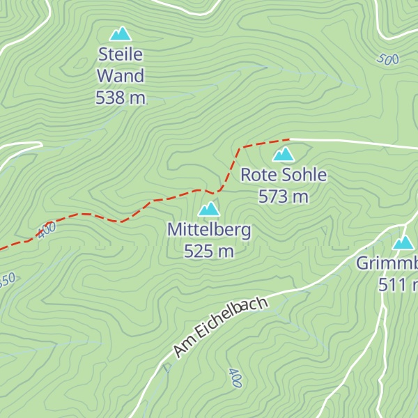 Map of Mittelberg