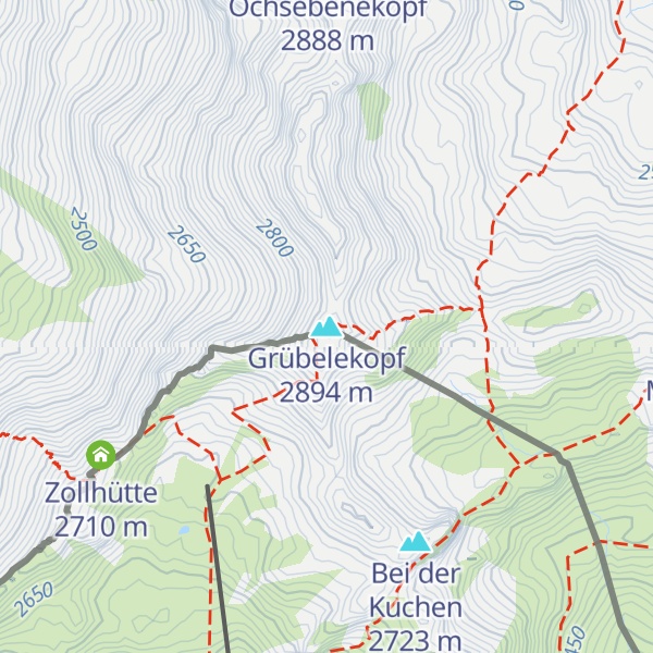 Map of Grübelekopf