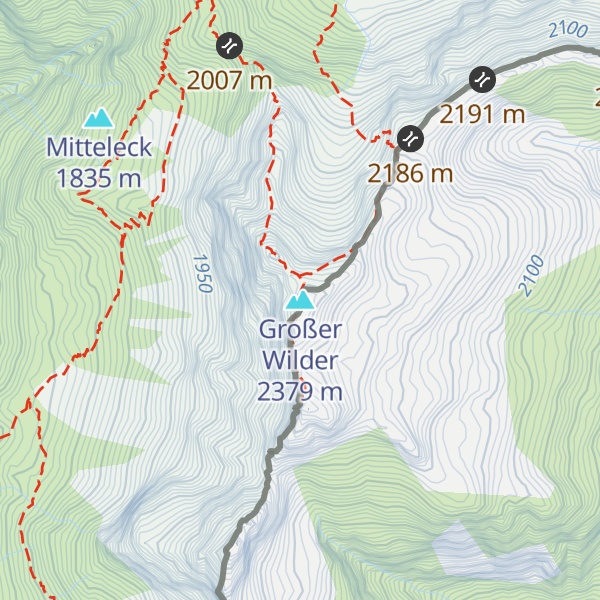 Map of Großer Wilder