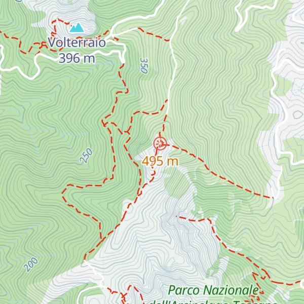 Map of Cima del Monte