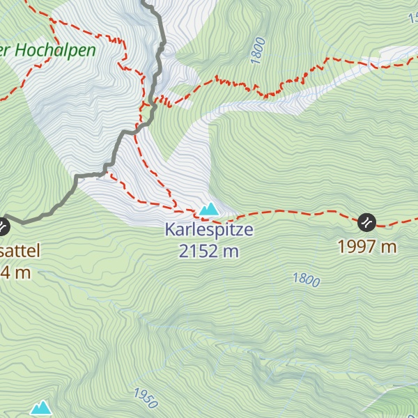 Map of Karlespitze