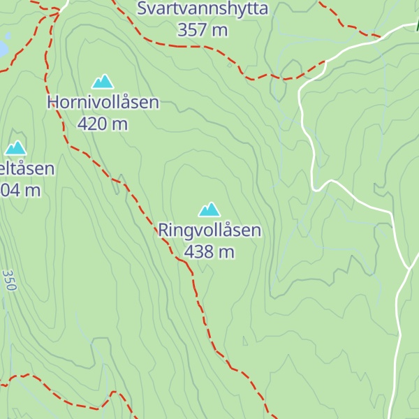 Map of Ringvollåsen