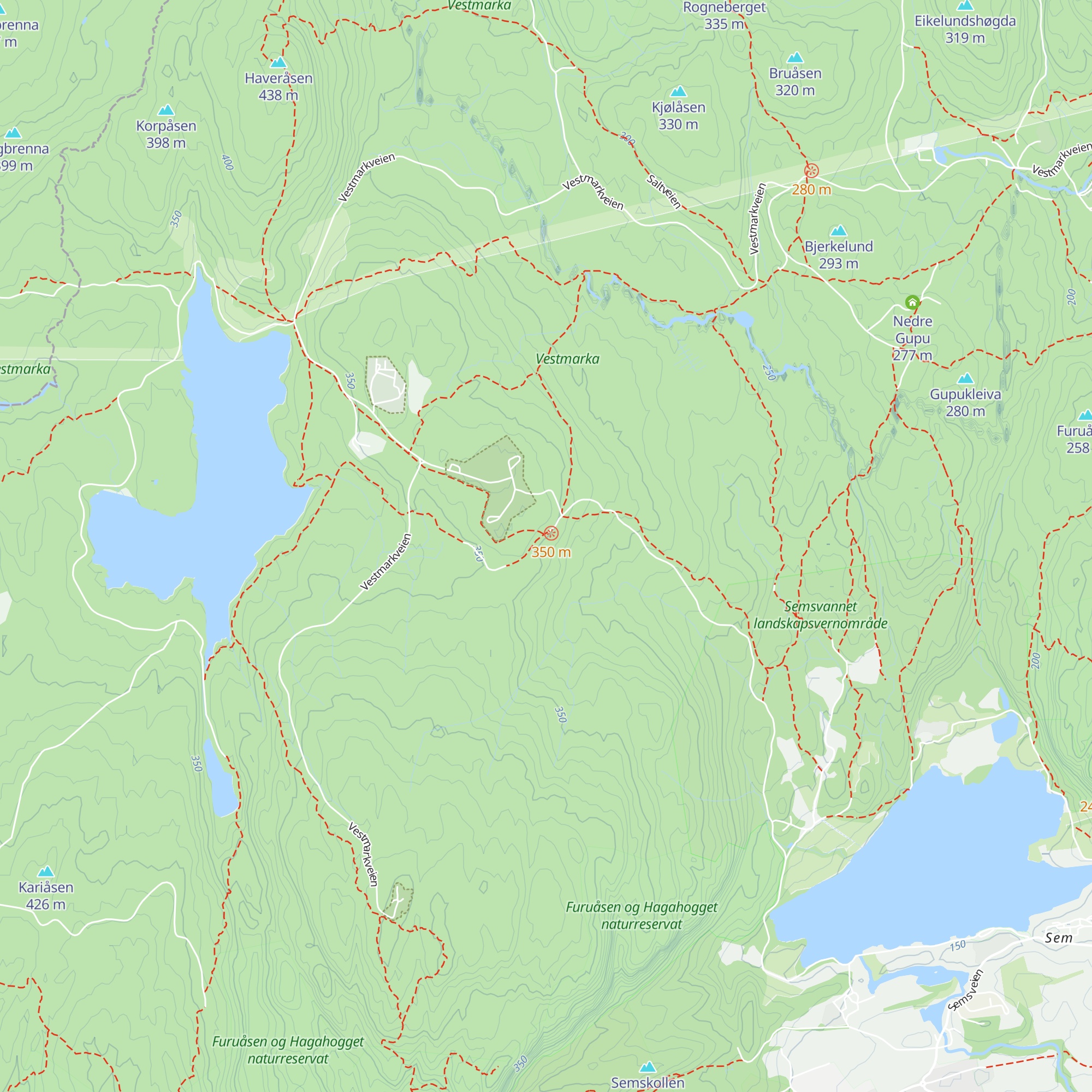 Halvorsenhytta map