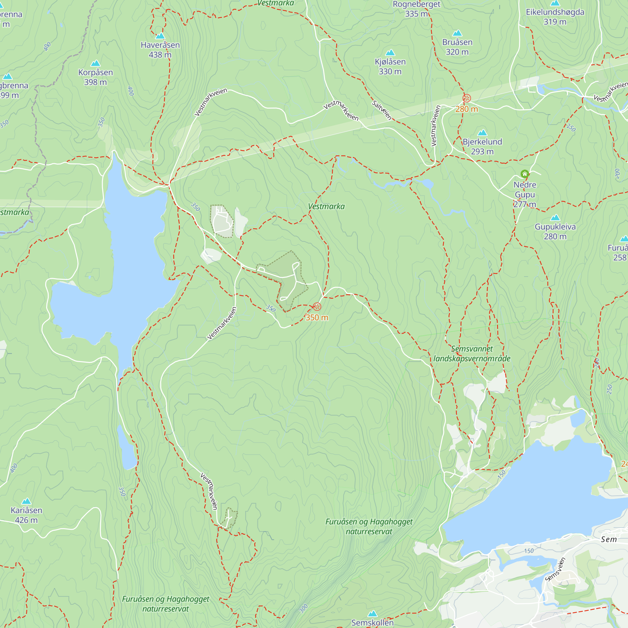 Halvorsenhytta map