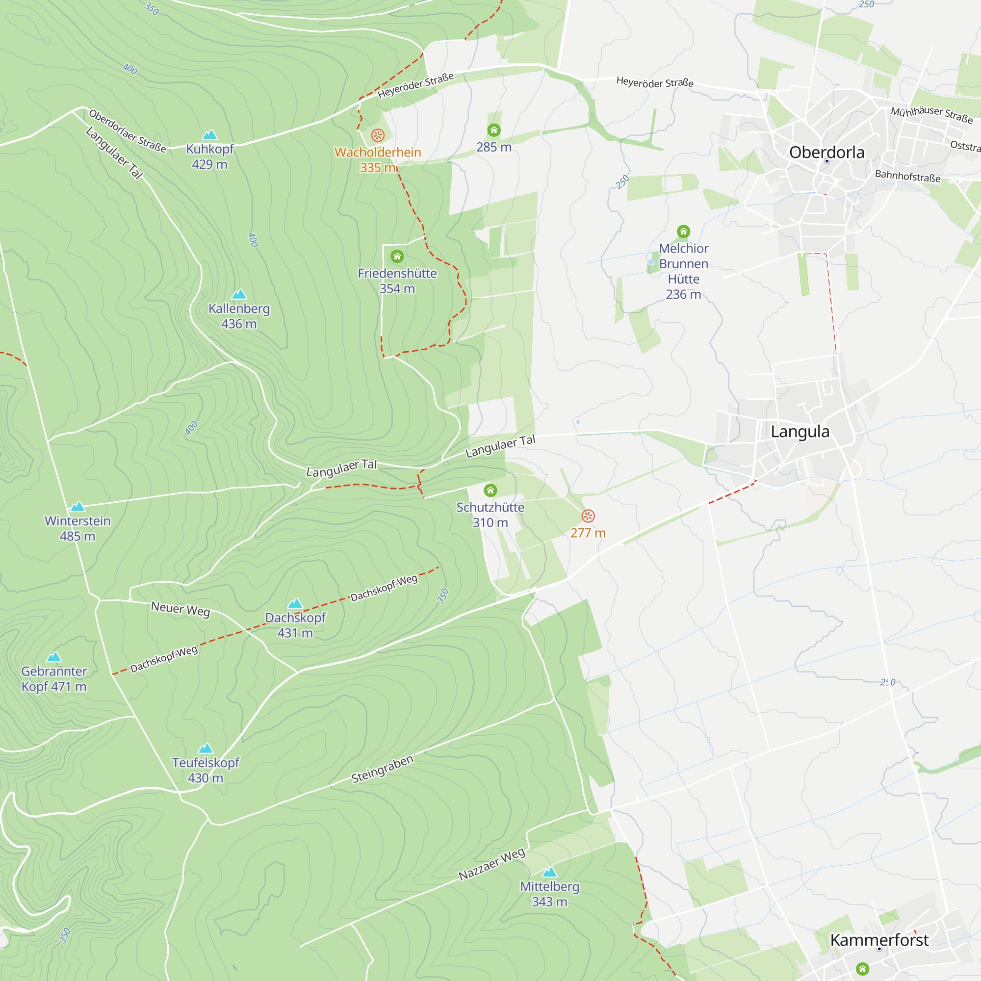 Schutzhütte map