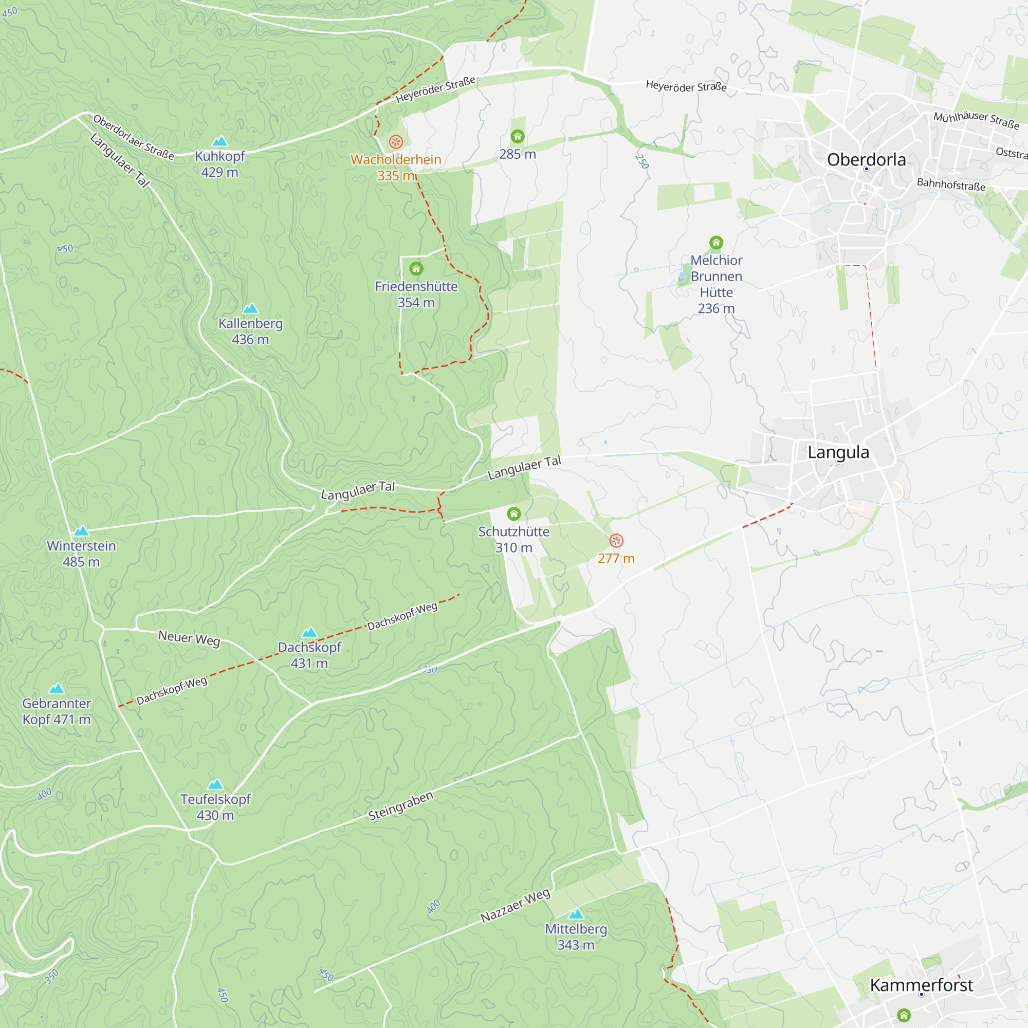 Schutzhütte map