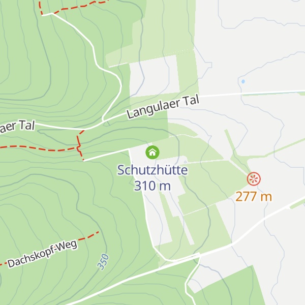 Map of Schutzhütte