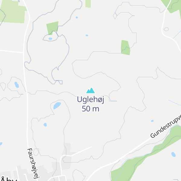 Map of Uglehøj