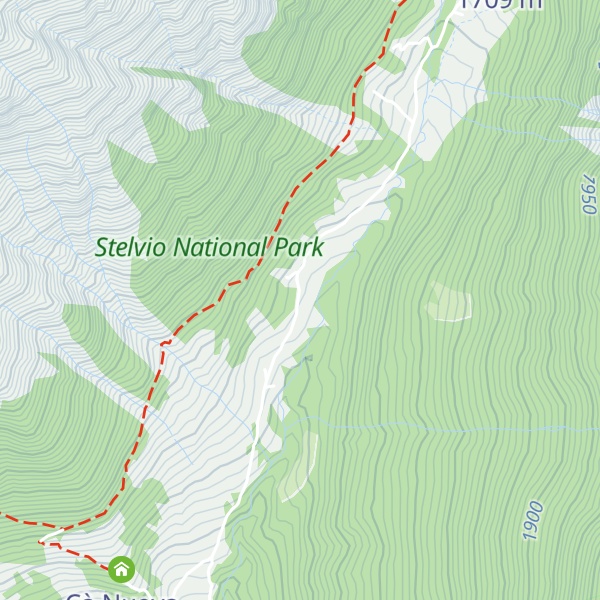 Map of Cà di Caser