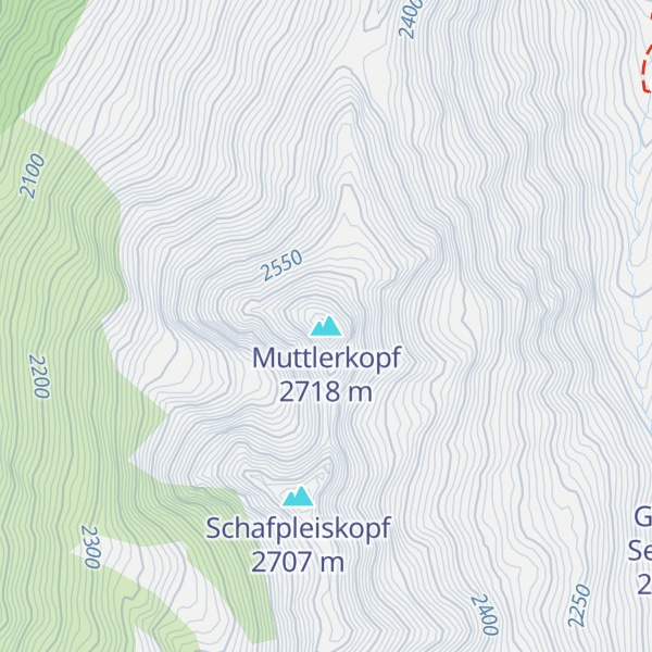 Map of Muttlerkopf