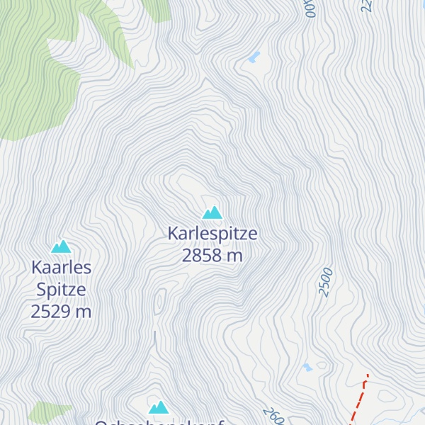 Map of Karlespitze