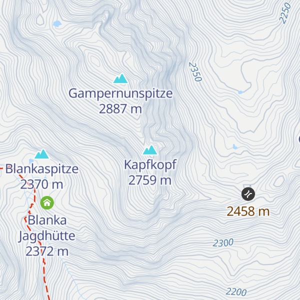 Map of Kapfkopf