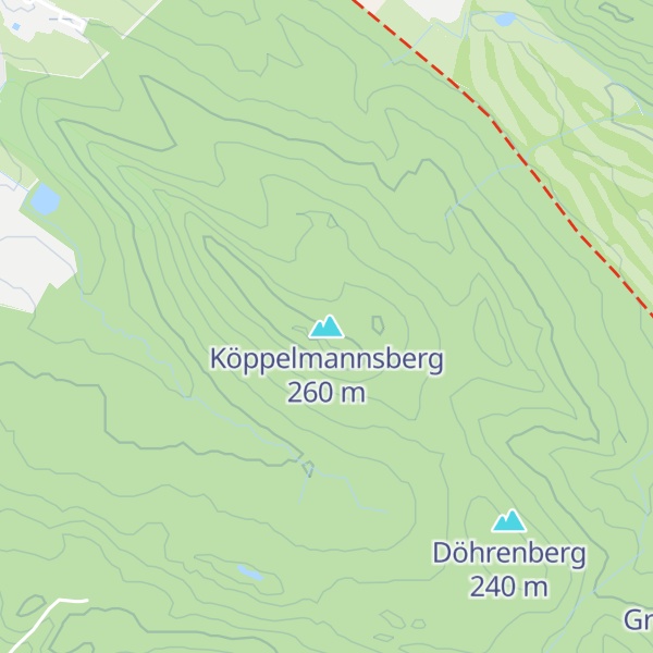 Map of Köppelmannsberg