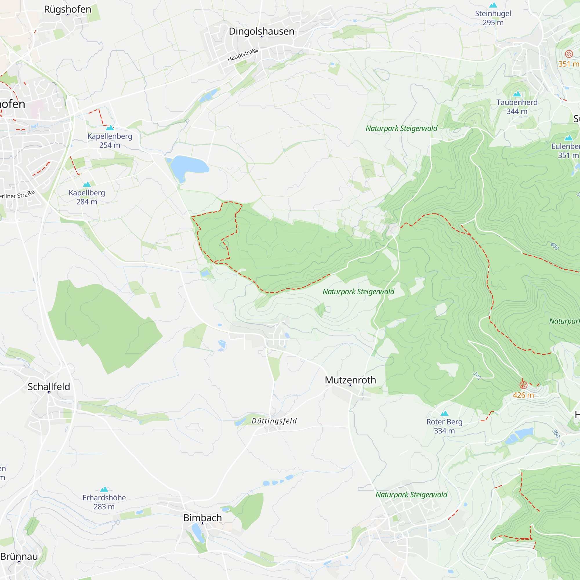 Aussichtshütte map