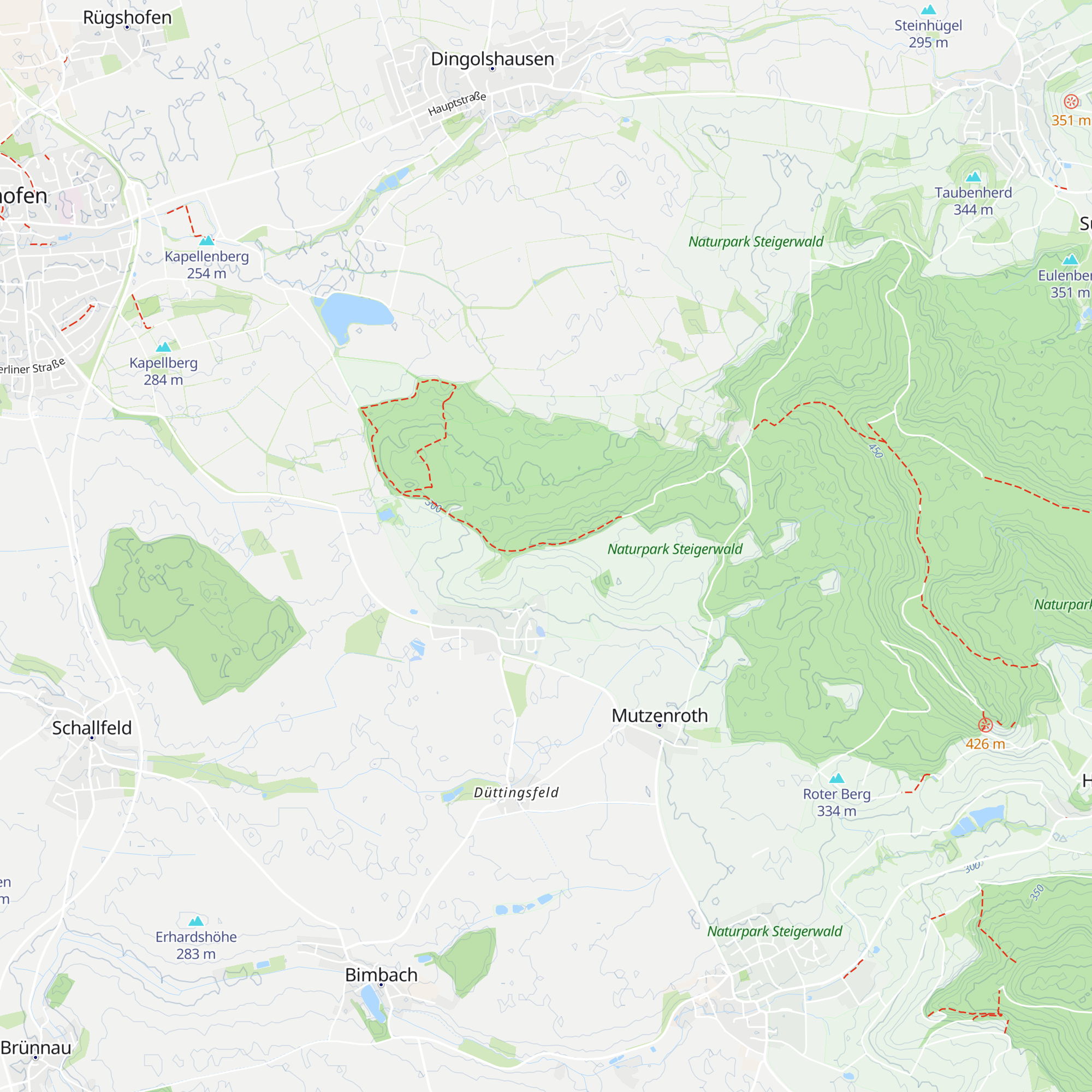 Aussichtshütte map