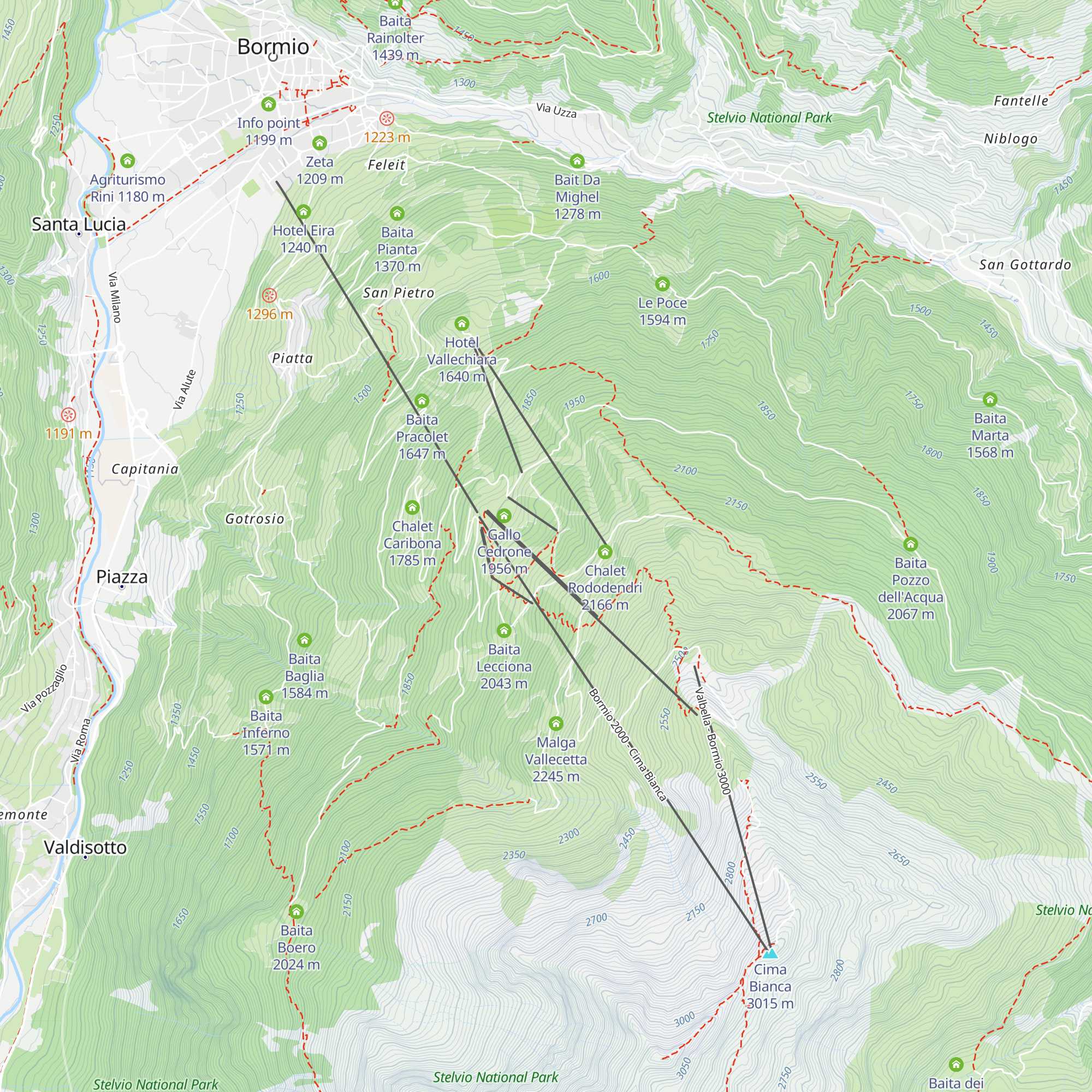 Laghetti map
