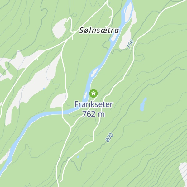 Map of Frankseter
