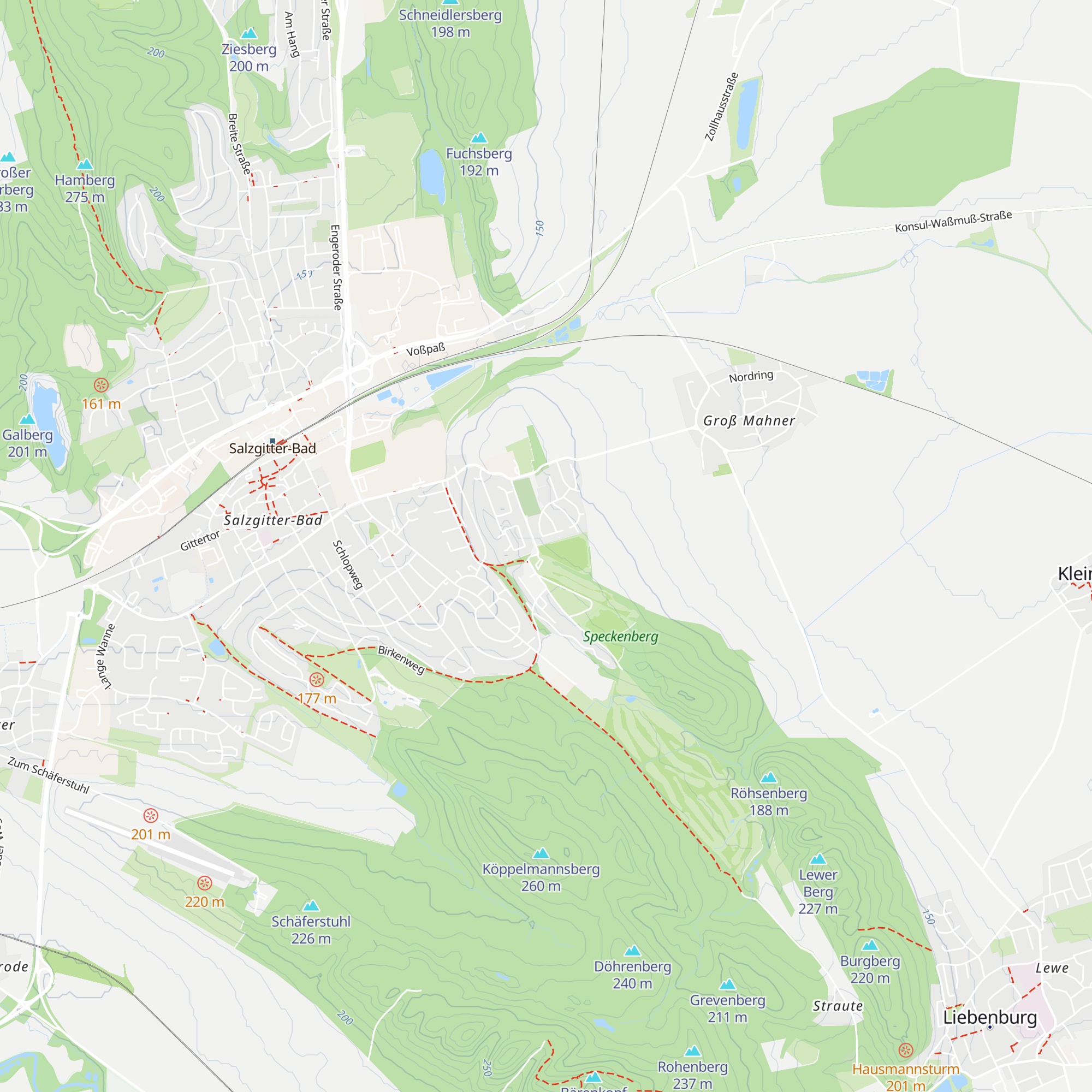 Abschlagshütte map