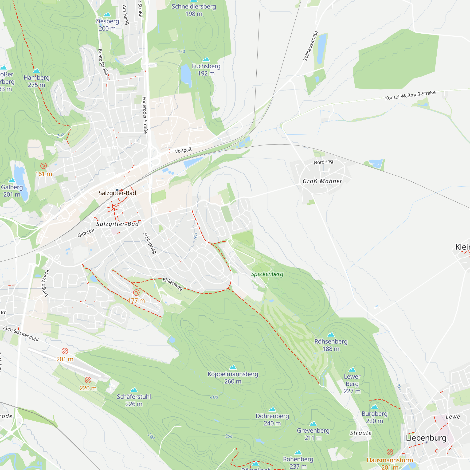 Abschlagshütte map
