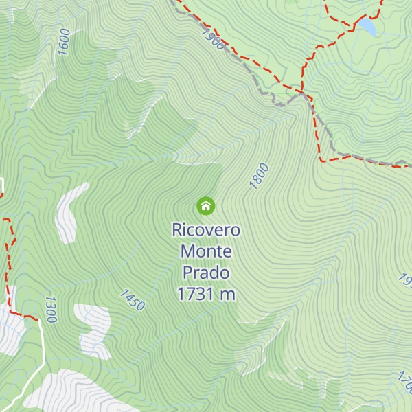 Map of Ricovero Monte Prado