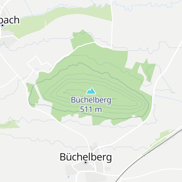 Map of Büchelberg