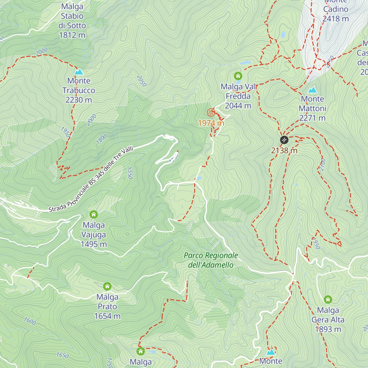 Rifugio Carlo Tassara map