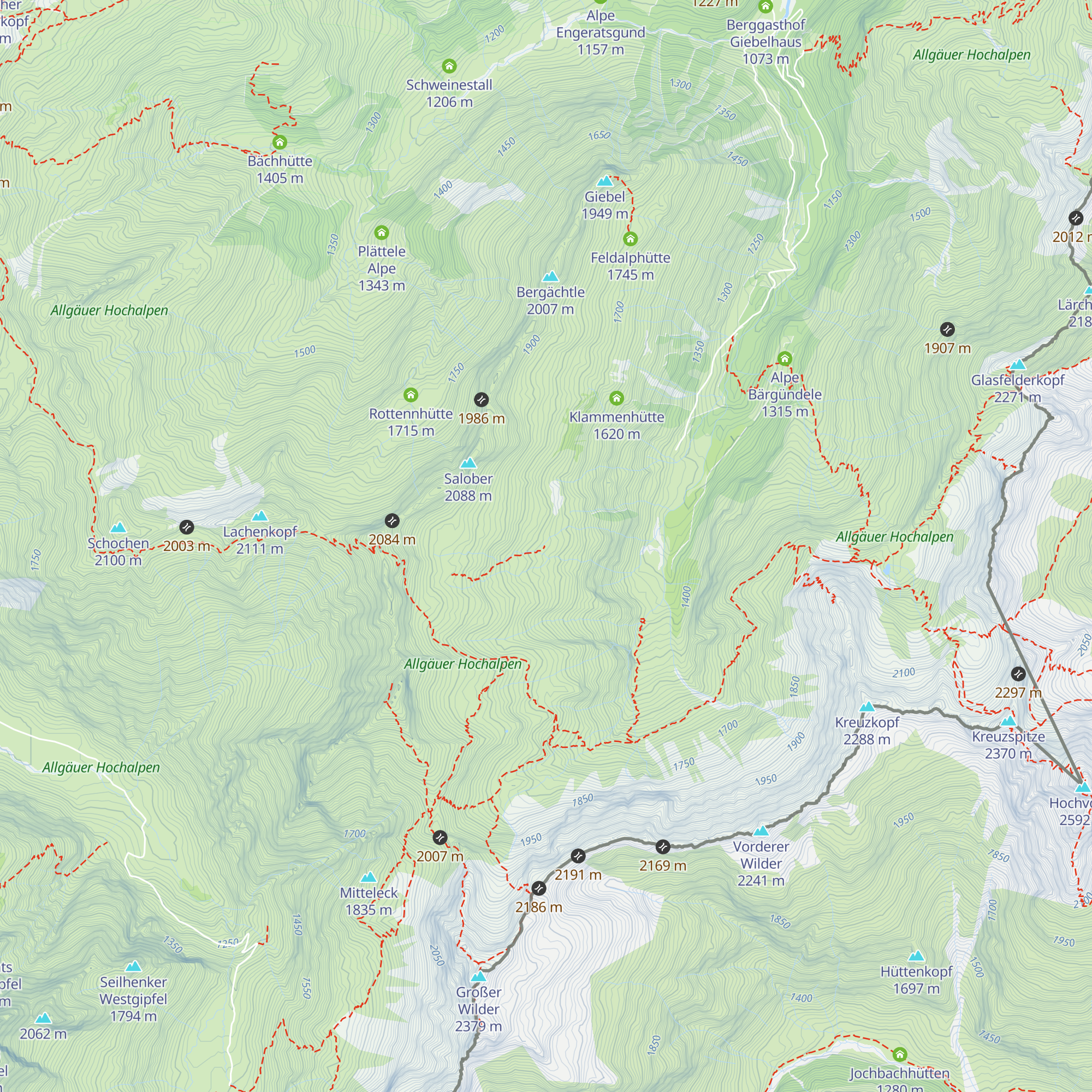Ochsenalphütte map