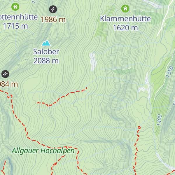 Map of Ochsenalphütte