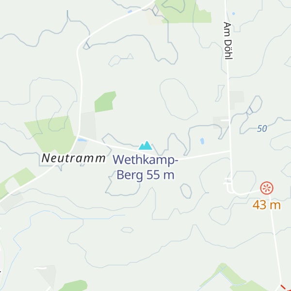 Map of Wethkamp-Berg