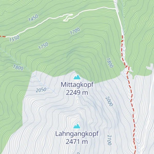 Map of Mittagkopf