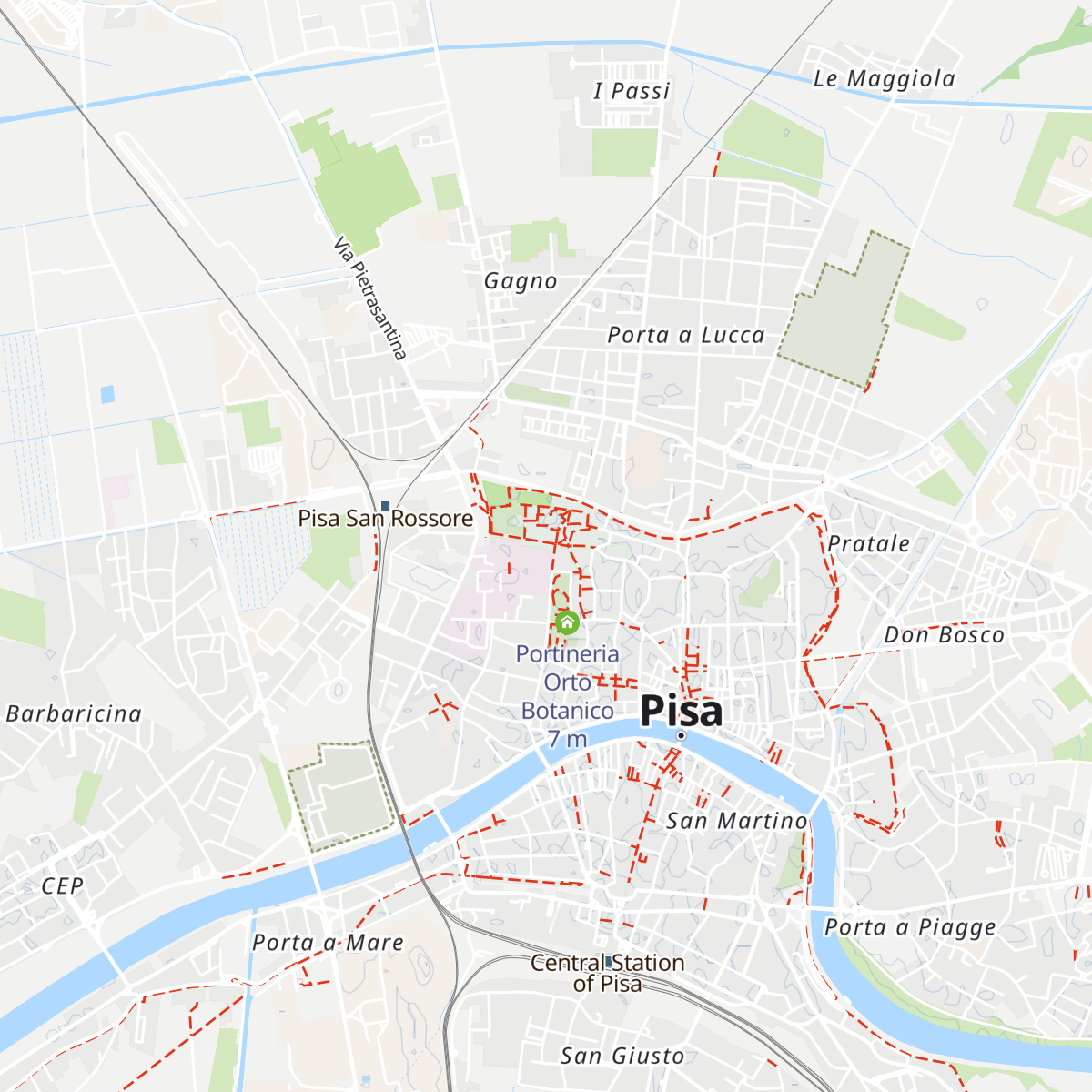 Infopoint Turistico Pisa Turismo - Duomo map