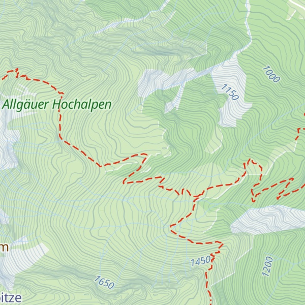 Map of Obere Alpe Elpen