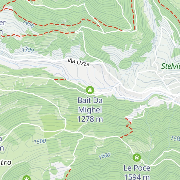Map of Bait Da Mighel