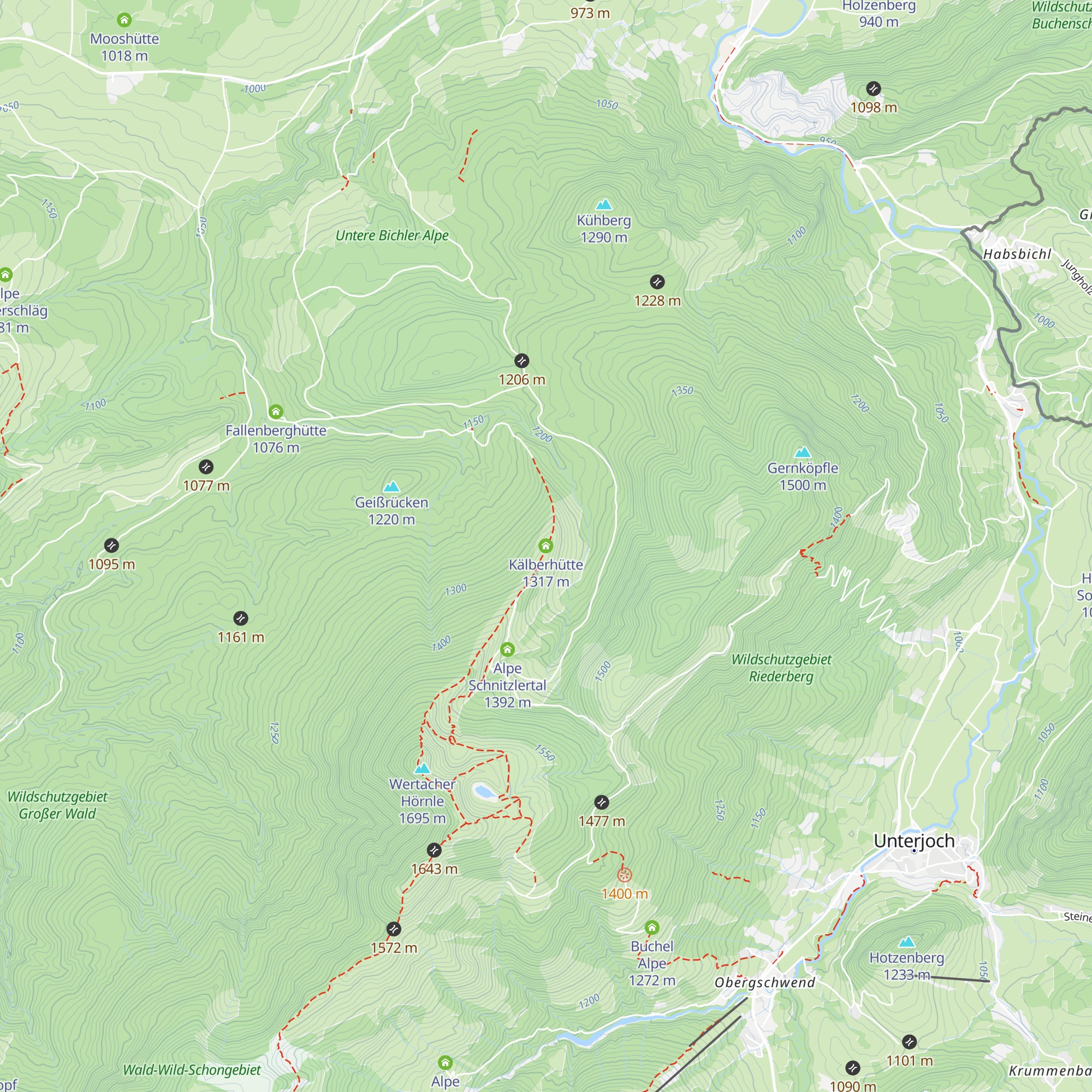 Kälberhütte map